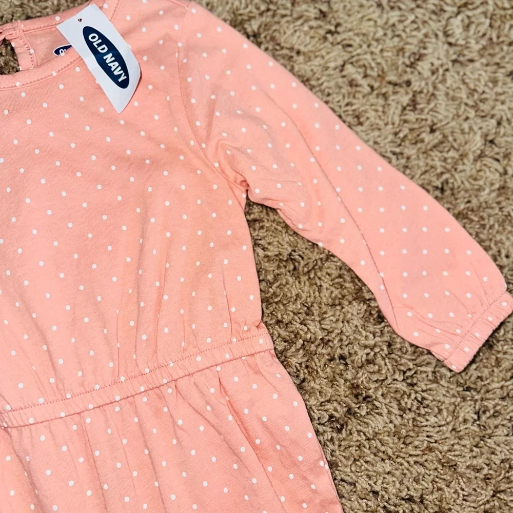 NWT Polkadot Jumper 12-18m 18 Month Girl Baby Toddler Outfit One Piece New BNWT
